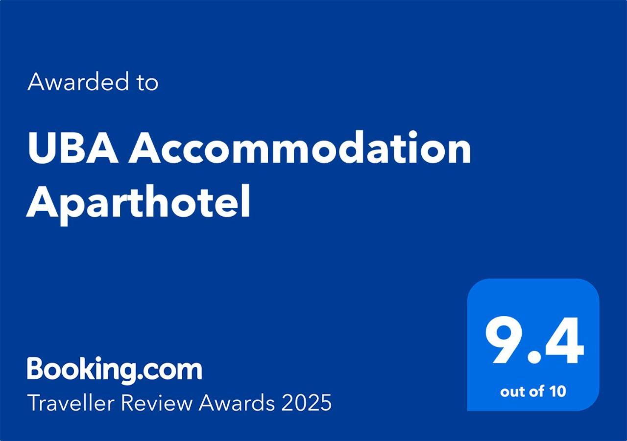 Uba Accommodation Aparthotel Клуж-Напока Экстерьер фото